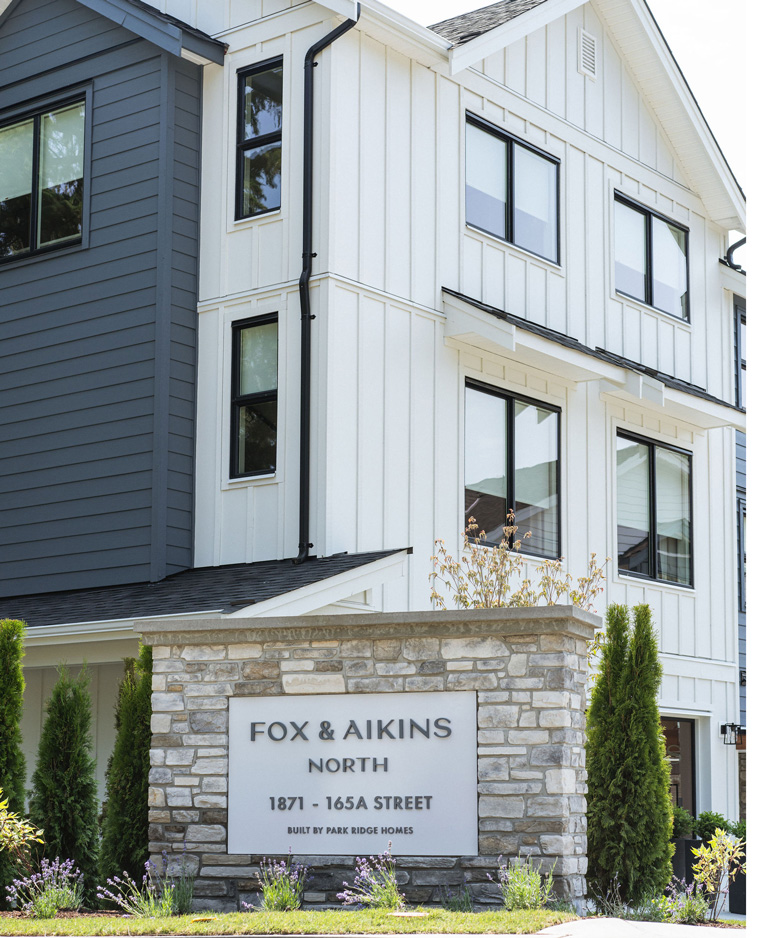prh gallery fox and aikins exterior community sign